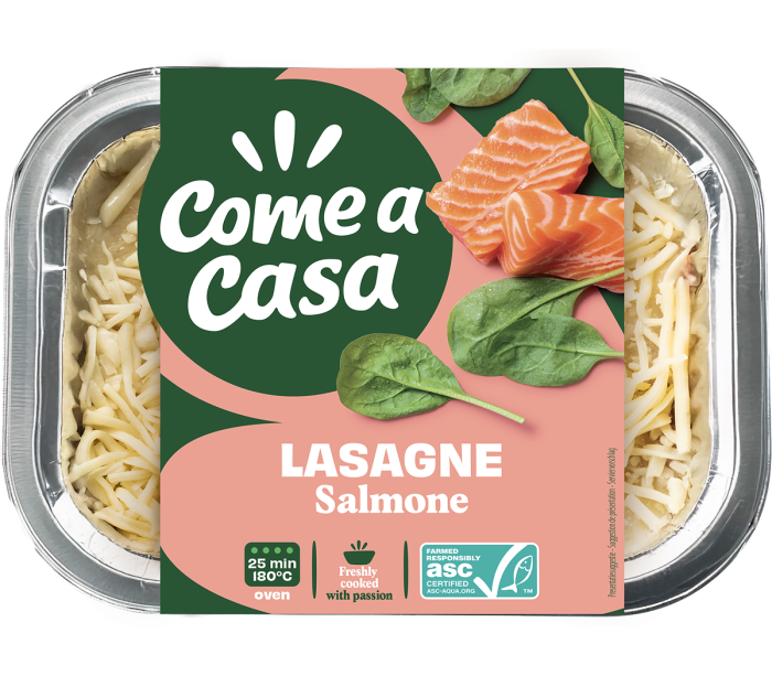 Packshot Lasagne Salmone