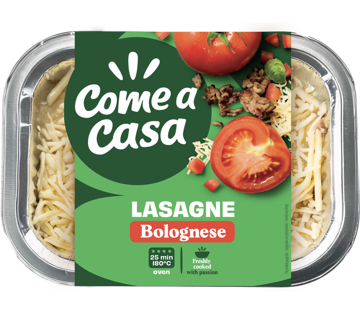 Packshot Lasagne Bolognese