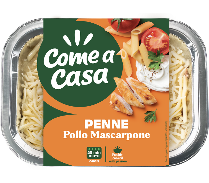 Packshot Penne Pollo e Mascarpone