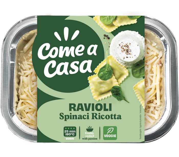 Packshot Ravioli Spinaci